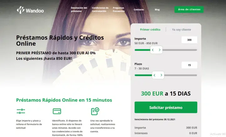 wandoo finance espagne