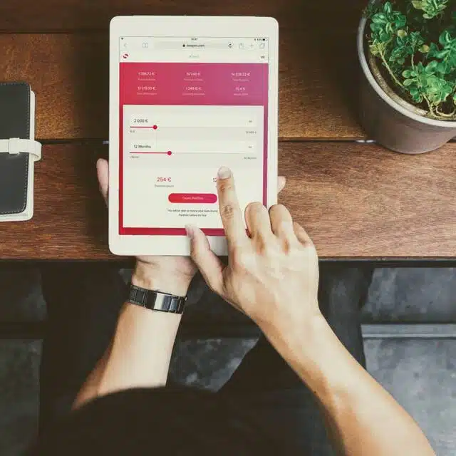 investir sur swaper avec tablette