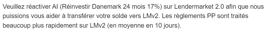 Réactiver paiements en attente