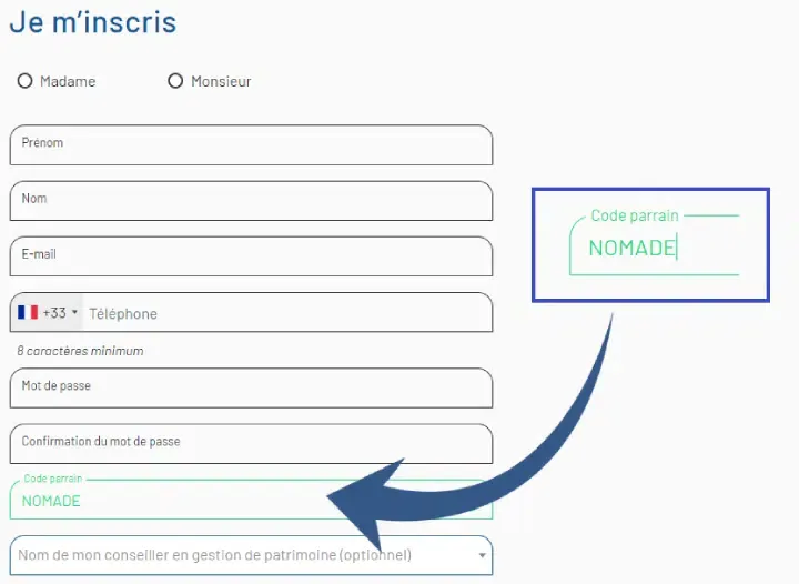 Bulletin d'inscription Raizers