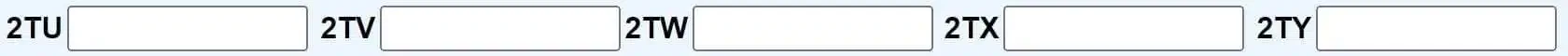 2tu 2tv 2tw 2tx 2ty