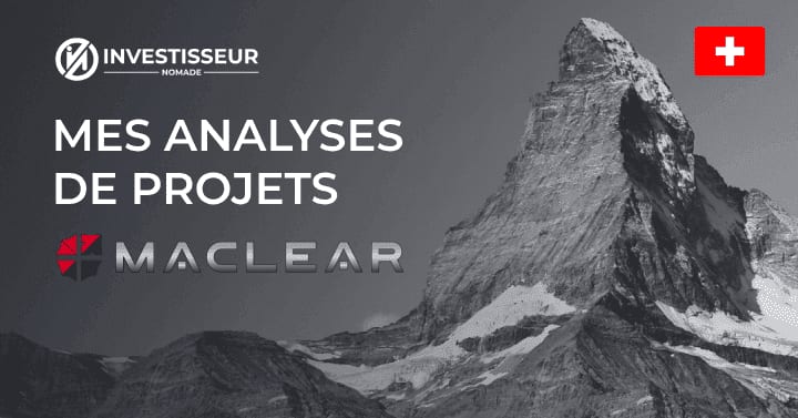 Analyses des projets Maclear par Investisseur Nomade