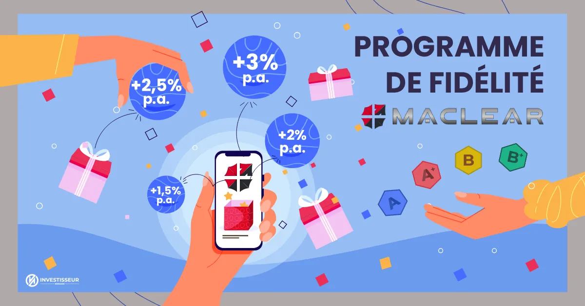 Illustration pour le programme de fidélité de Maclear